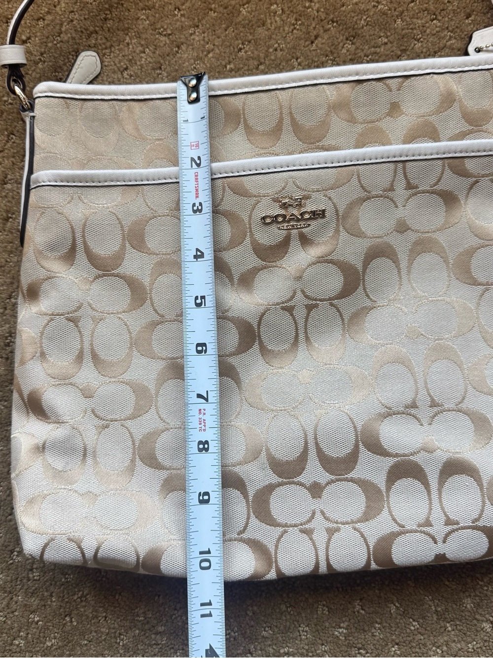 Coach Signature Bag and Corner Zip Wristlet - Picture 2 of 12